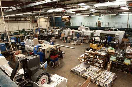 Thompson Precision Engineering Factory Floor