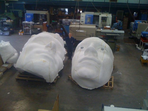 Heads made with cnc machining