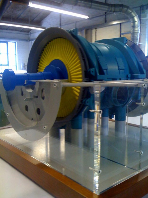 Training in turbine operator project