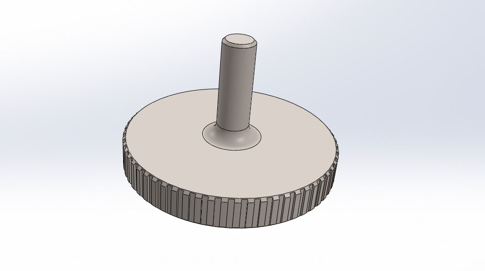 Design of Adjustable foot for stand