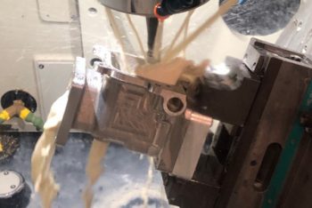 An example of 5 axis used to machine stainless steel An example of 5 axis used to machine stainless steel
