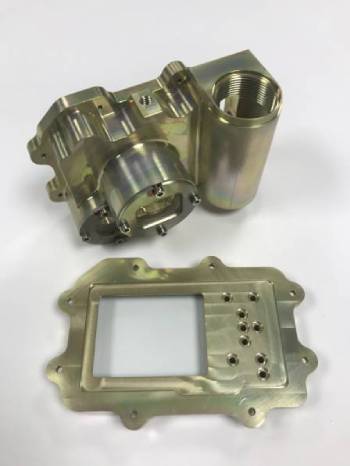 Instrument Housing 5 Axis CNC Machining - Aluminium